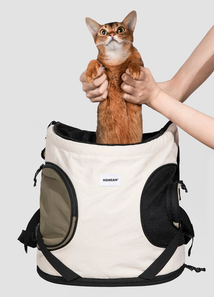 Zaino porta-animali frontale stile tote per cani e gatti