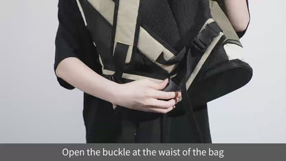 Zaino porta-animali frontale stile tote per cani e gatti